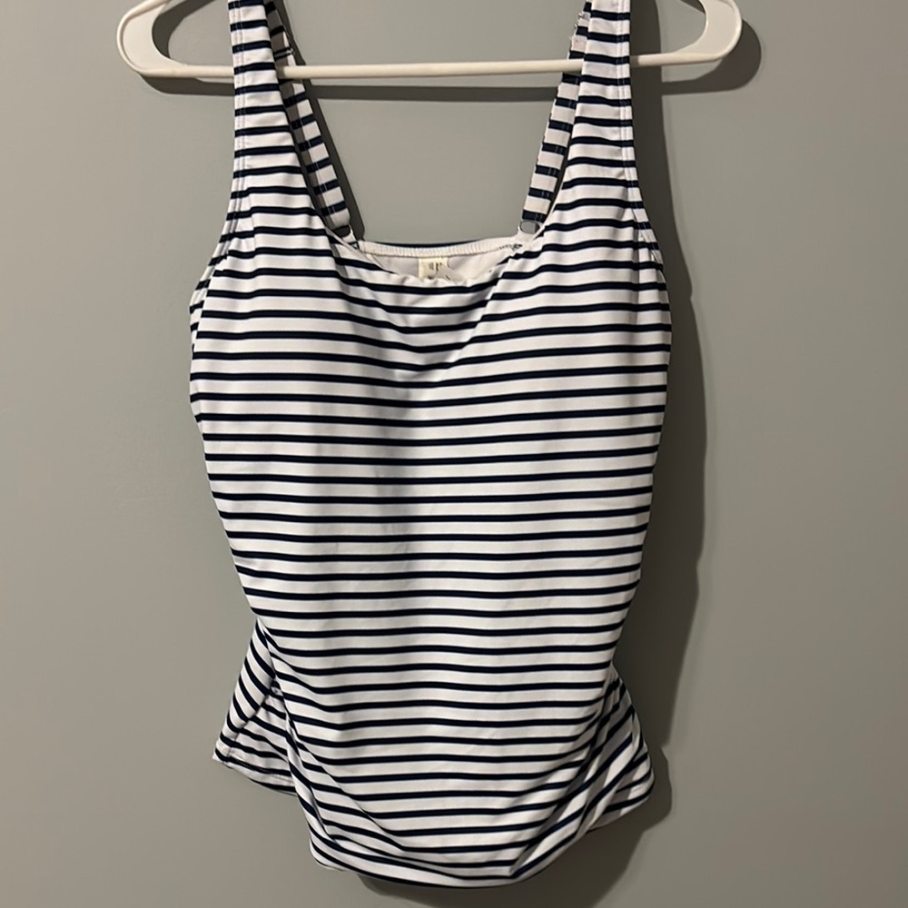 Striped Swim Tank Top